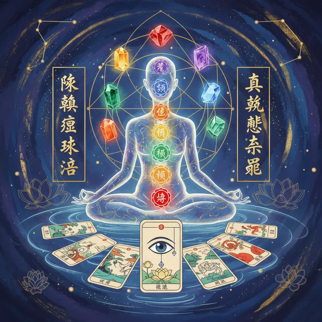 直覺塔羅 - 脈輪療愈水晶