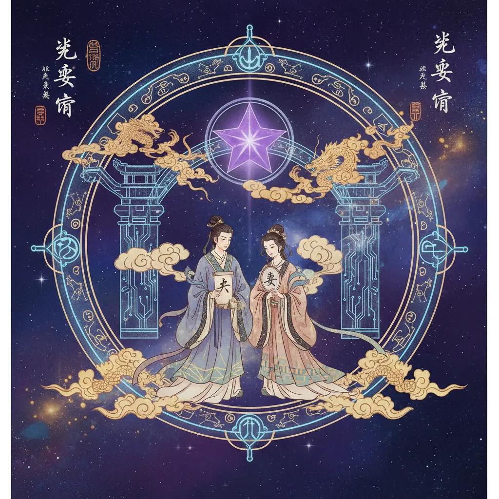 夫妻宮 - 紫微星