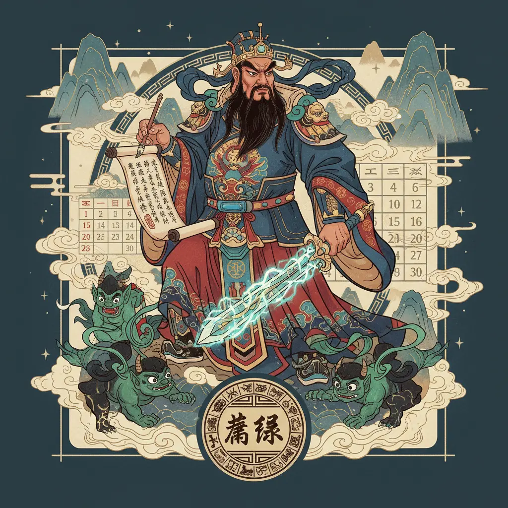 農民曆 - 鍾馗