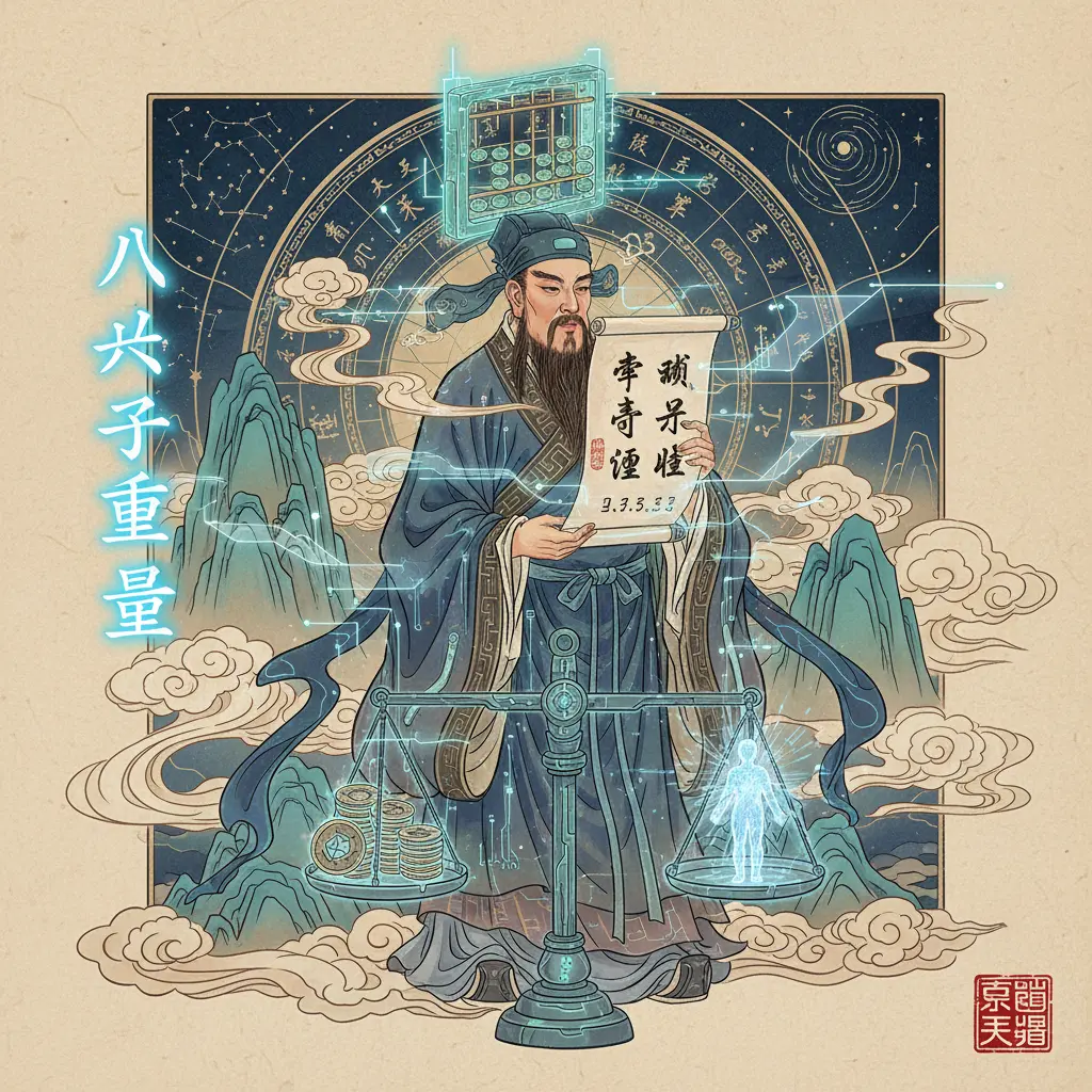 八字重量 - 袁天罡