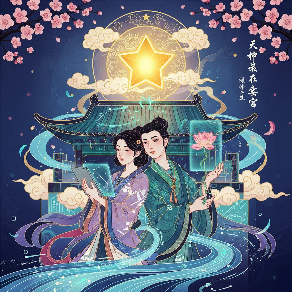 夫妻宮 - 天府星