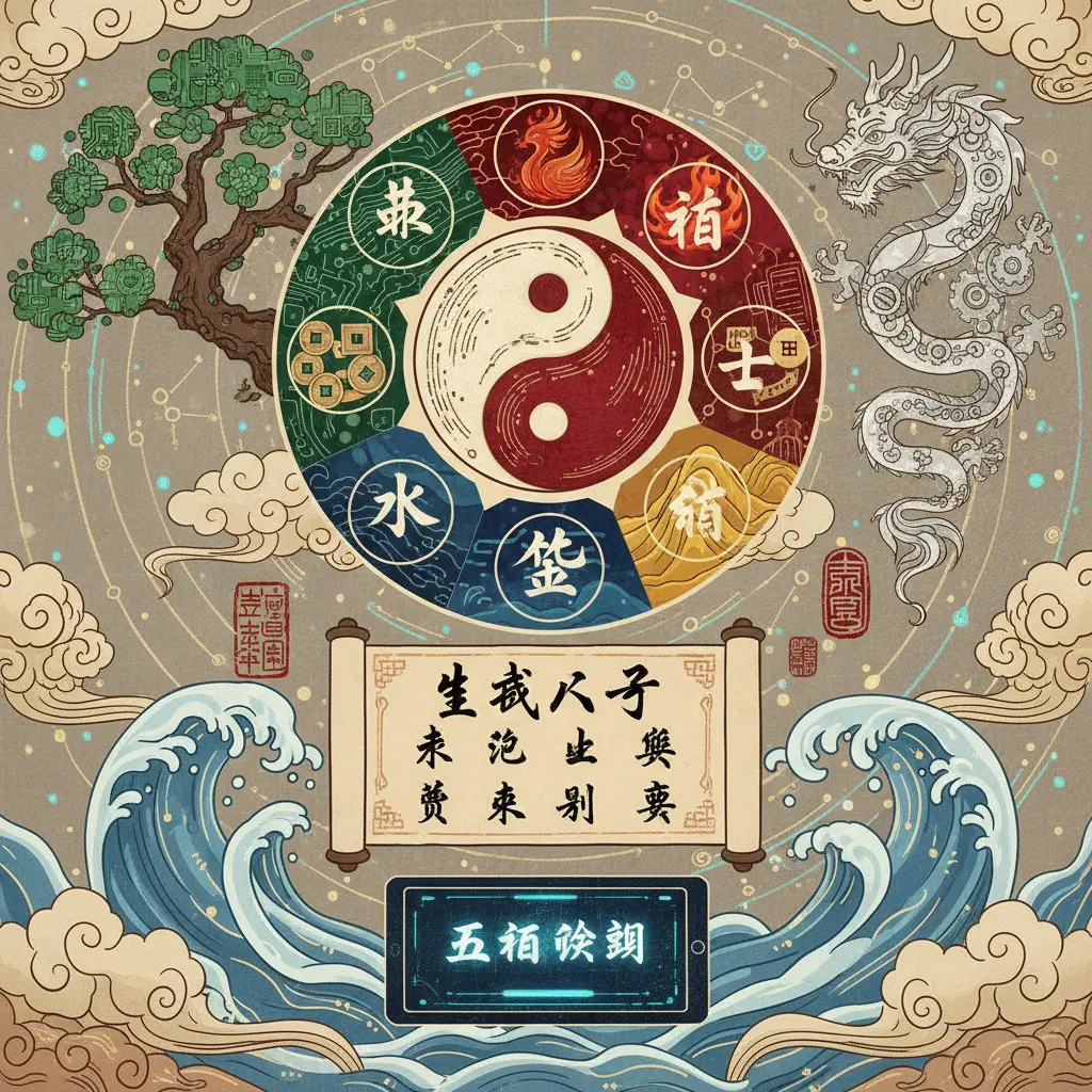 五行查詢 - 生辰八字