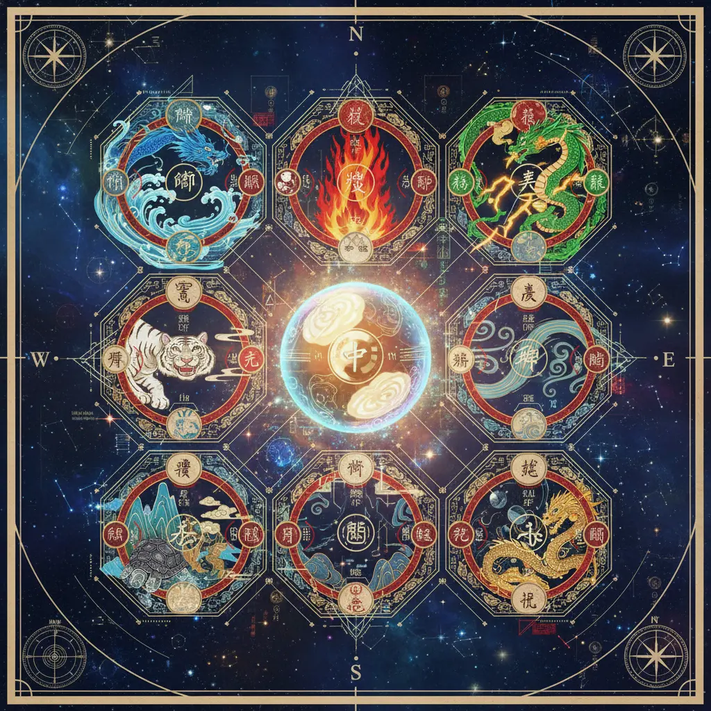 奇門遁甲 - 九宮