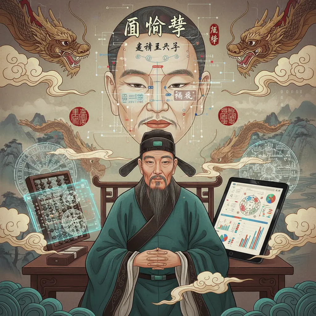 韋千里八字 - 面相學